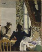 Edouard Vuillard Thread oil painting
